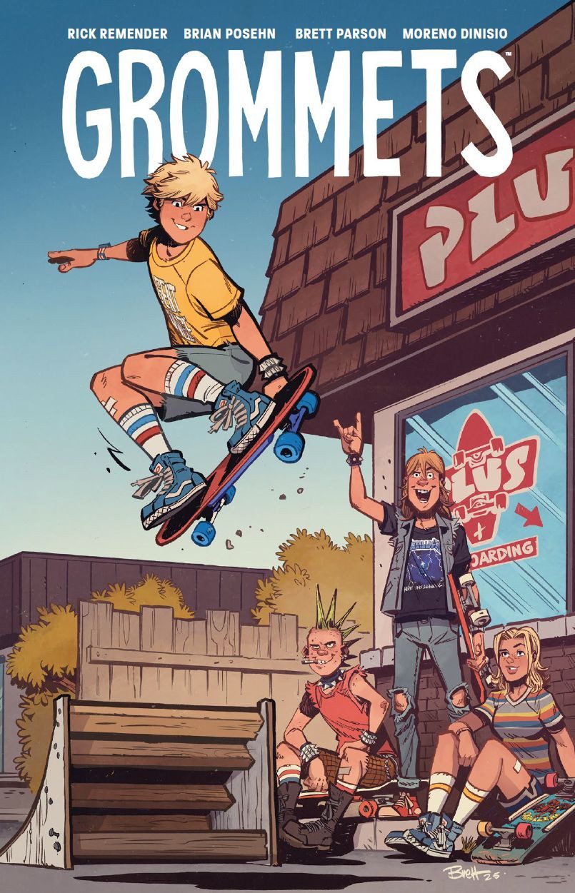 Cartoon Grommets Rick Remender, Brian Posehn