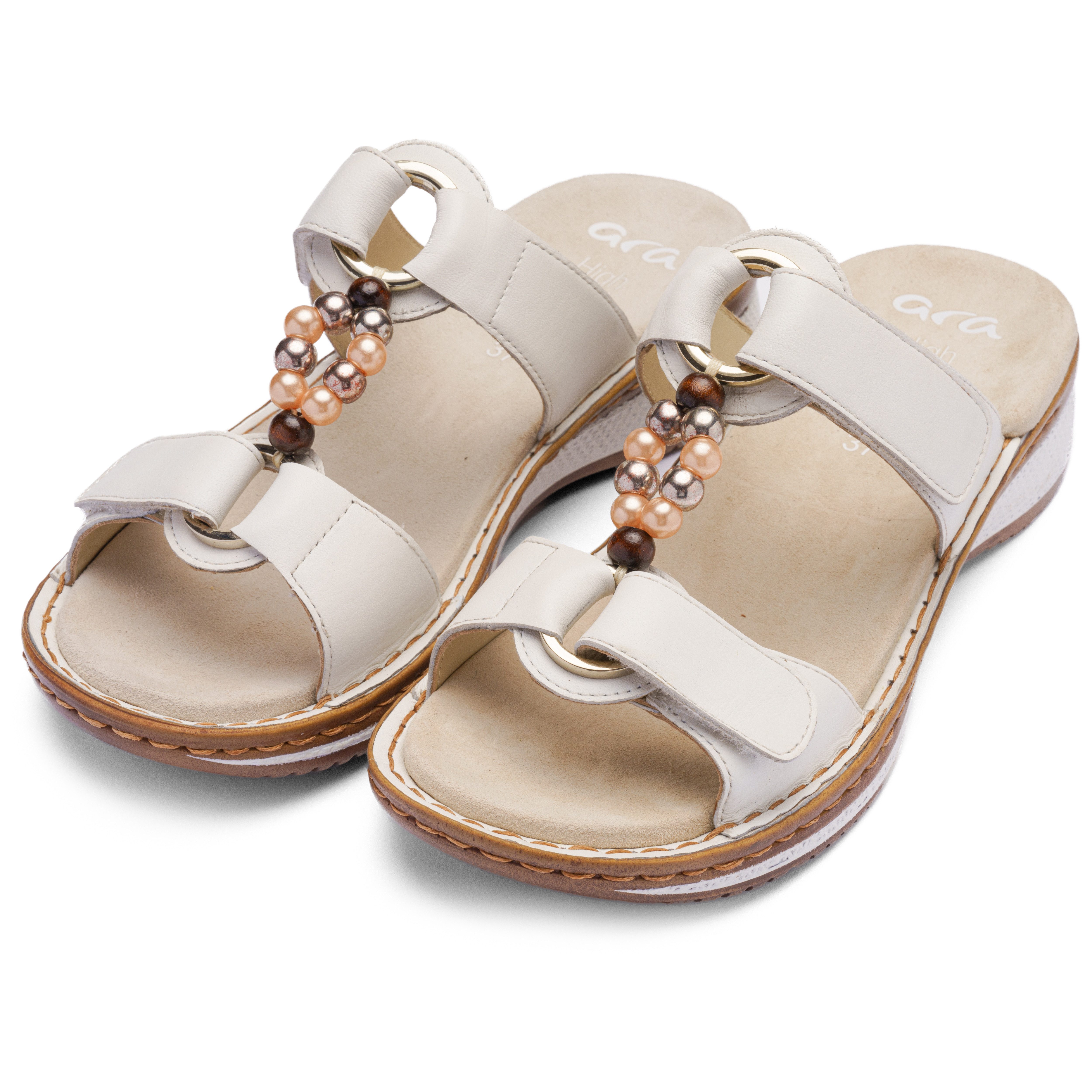 Ara HAWAII Pantolette Schlupfschuh, Komfortschuh mit Klettverschlüsse, G-Weite