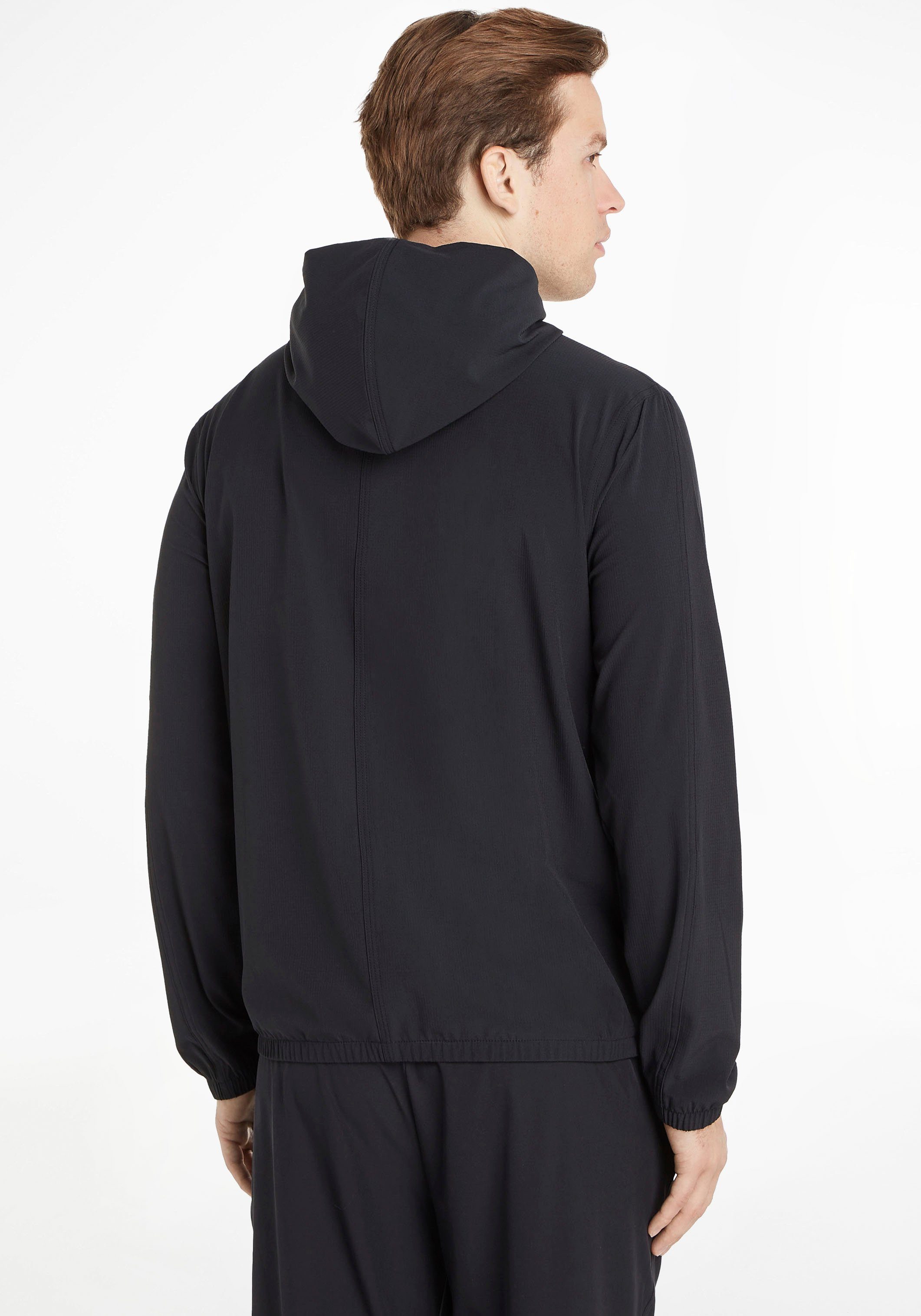 Calvin Klein Sport Outdoorjacke mit Kapuze günstig online kaufen