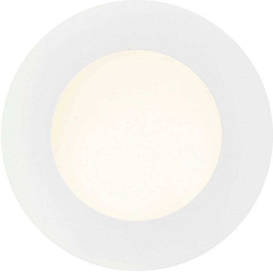 Nordlux LED Einbauleuchte Leonis IP65 1-Kit 2700K, LED fest integriert,  Warmweiß, 7 Jahre Garantie auf LED + 20.000h Lebensdauer