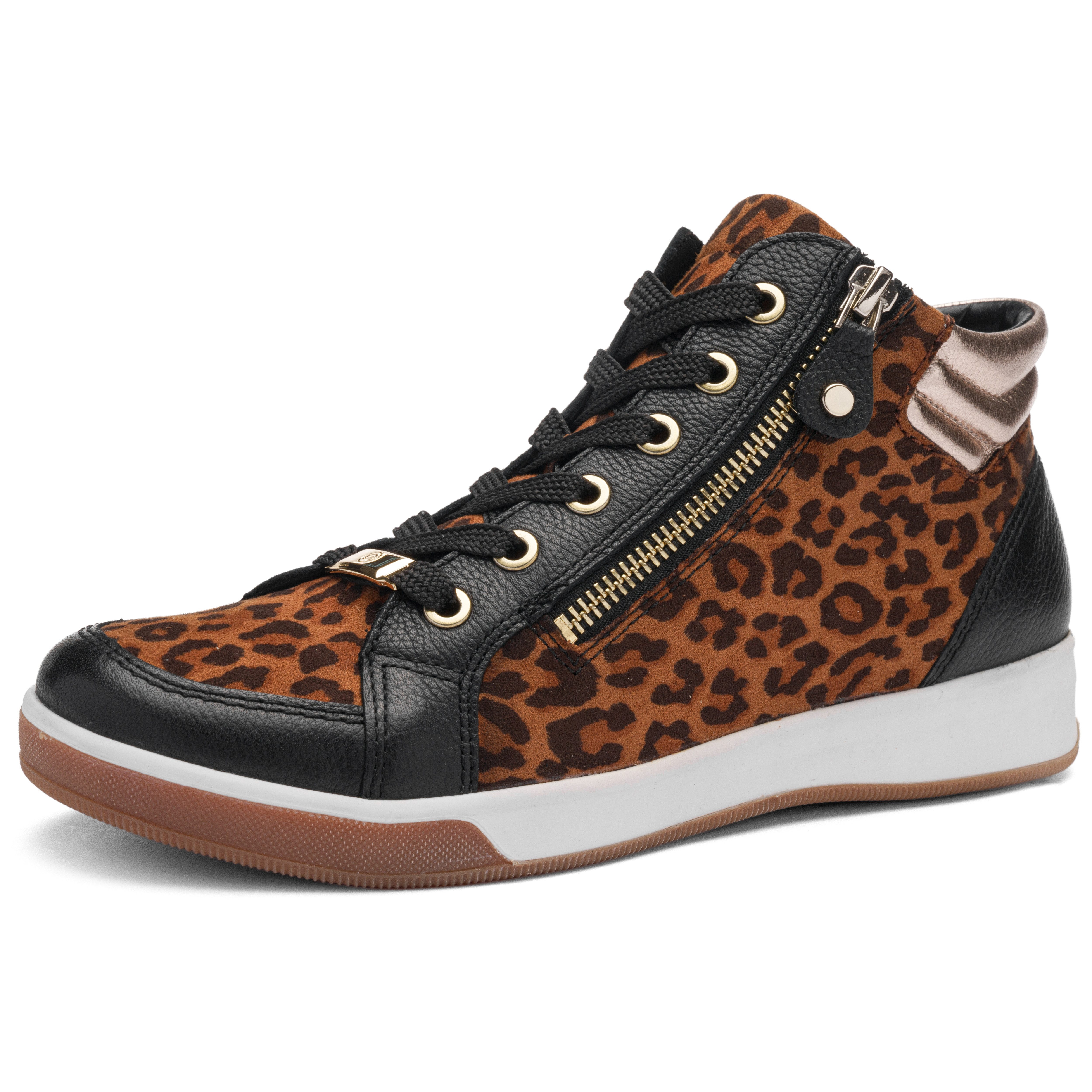 Ara ROM Sneakerboots Hightop Sneaker, Schnürboots mit Kontrastbesätze