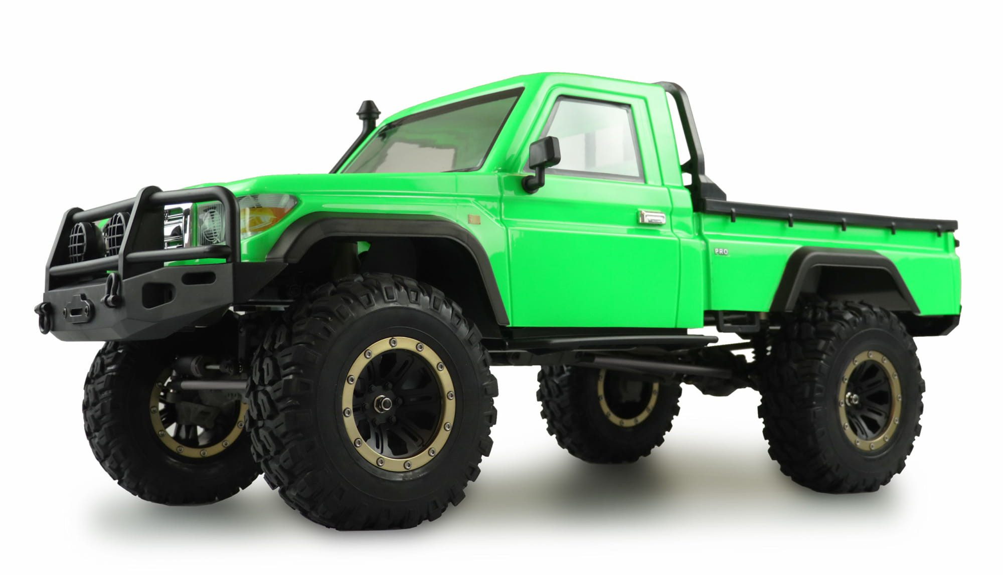 RC-Buggy Amewi RC Scale Crawler AMXRock RCX8B Pick-Up 1:8, RTR grün
