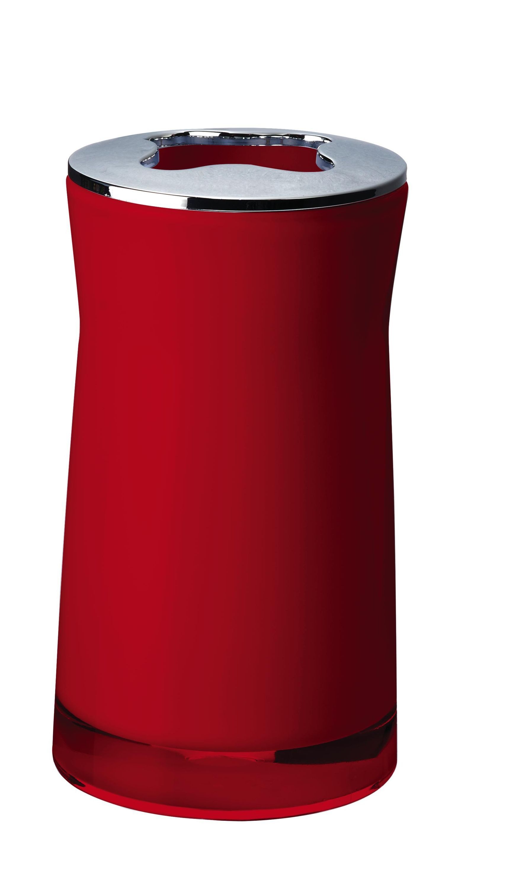 Badaccessoire-Set Zahnbürstenhalter Disco rot
