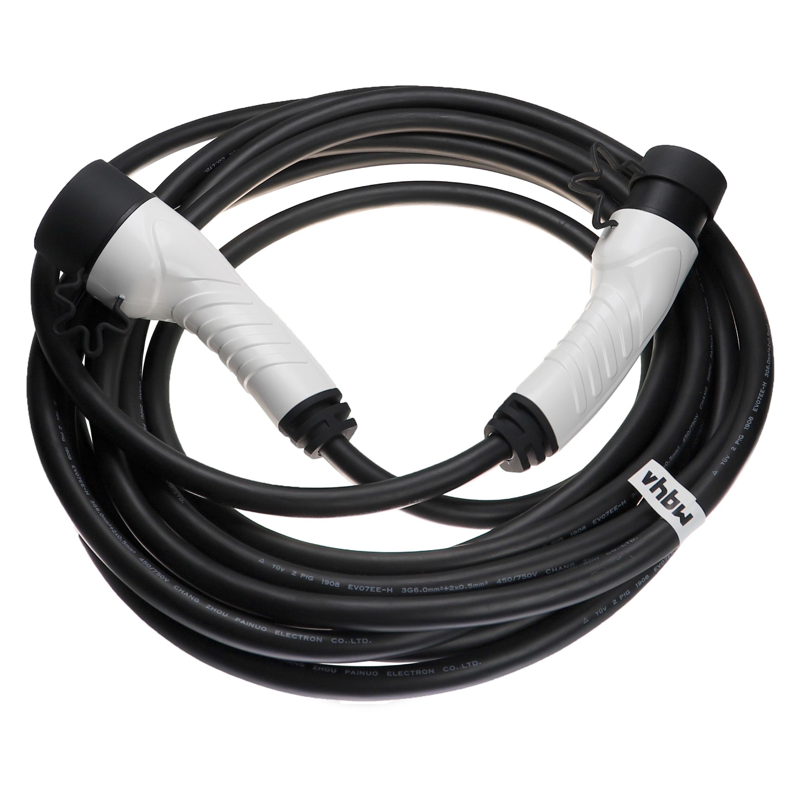 Alfa für / passend Elektroauto Elektro-Kabel Romeo vhbw Plug-in-Hybrid Tonale