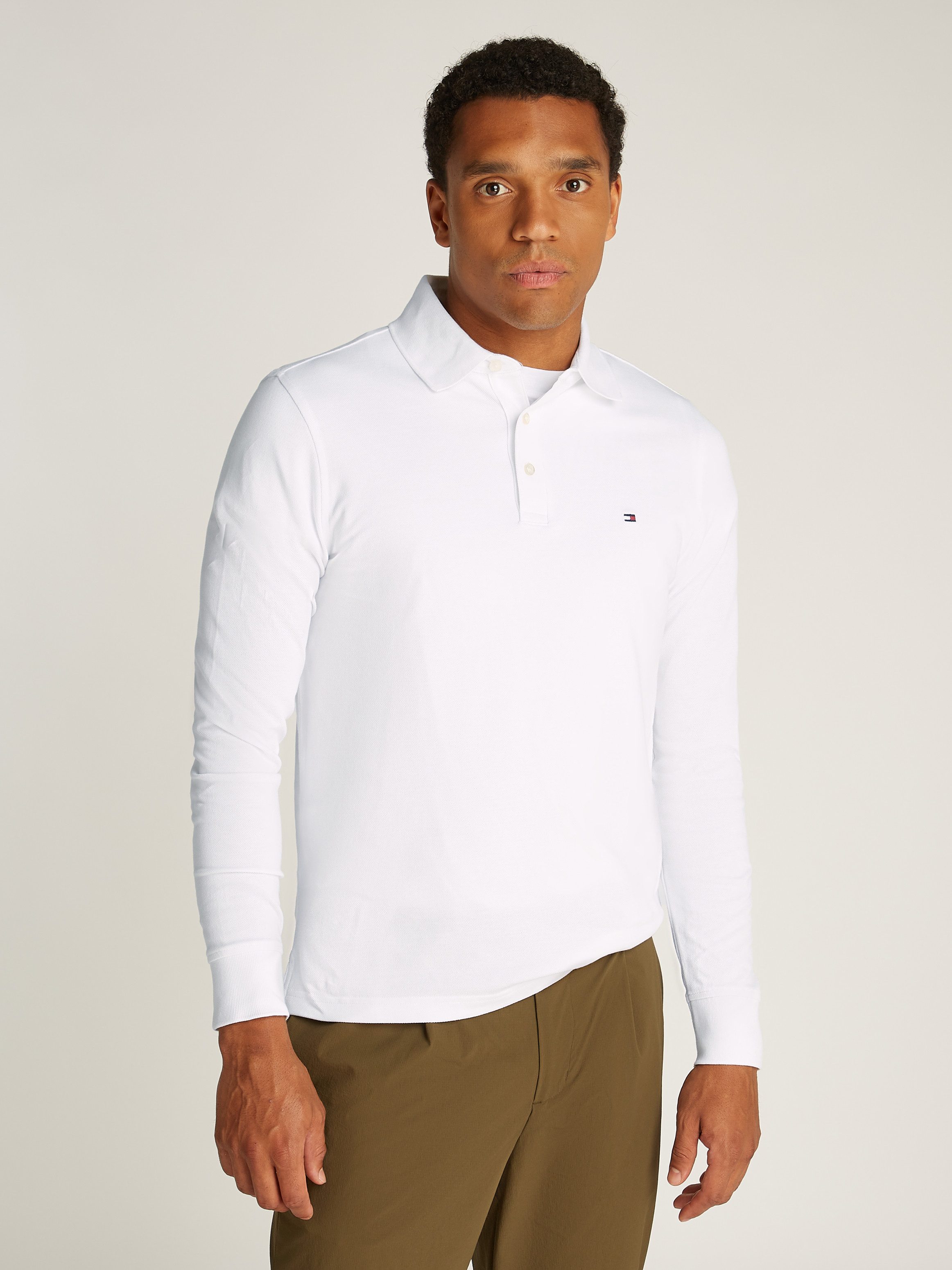 Tommy Hilfiger Langarm-Poloshirt 1985 SLIM LS günstig online kaufen