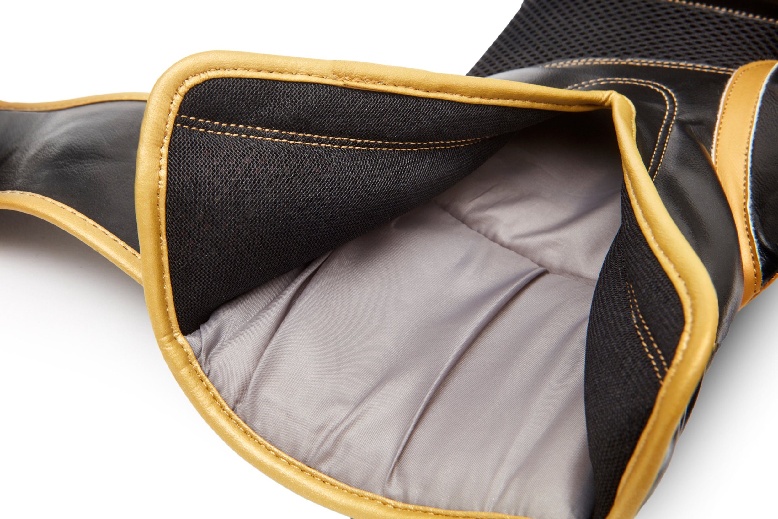Reebok Boxhandschuhe Reebok Boxhandschuhe 10oz Gold/Schwarz, mit eingebautem Tetra Impact System