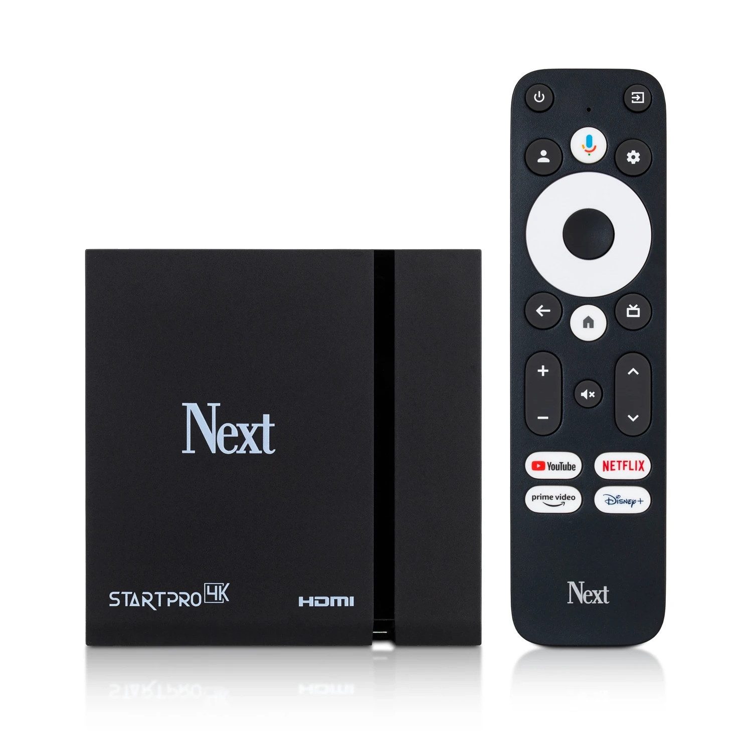 Next Google TV Next Start Pro 4K Ultra HD Dolby Atmos AI-SR Satellitenreceiver (RAM: 2 GB DDR-RAM)