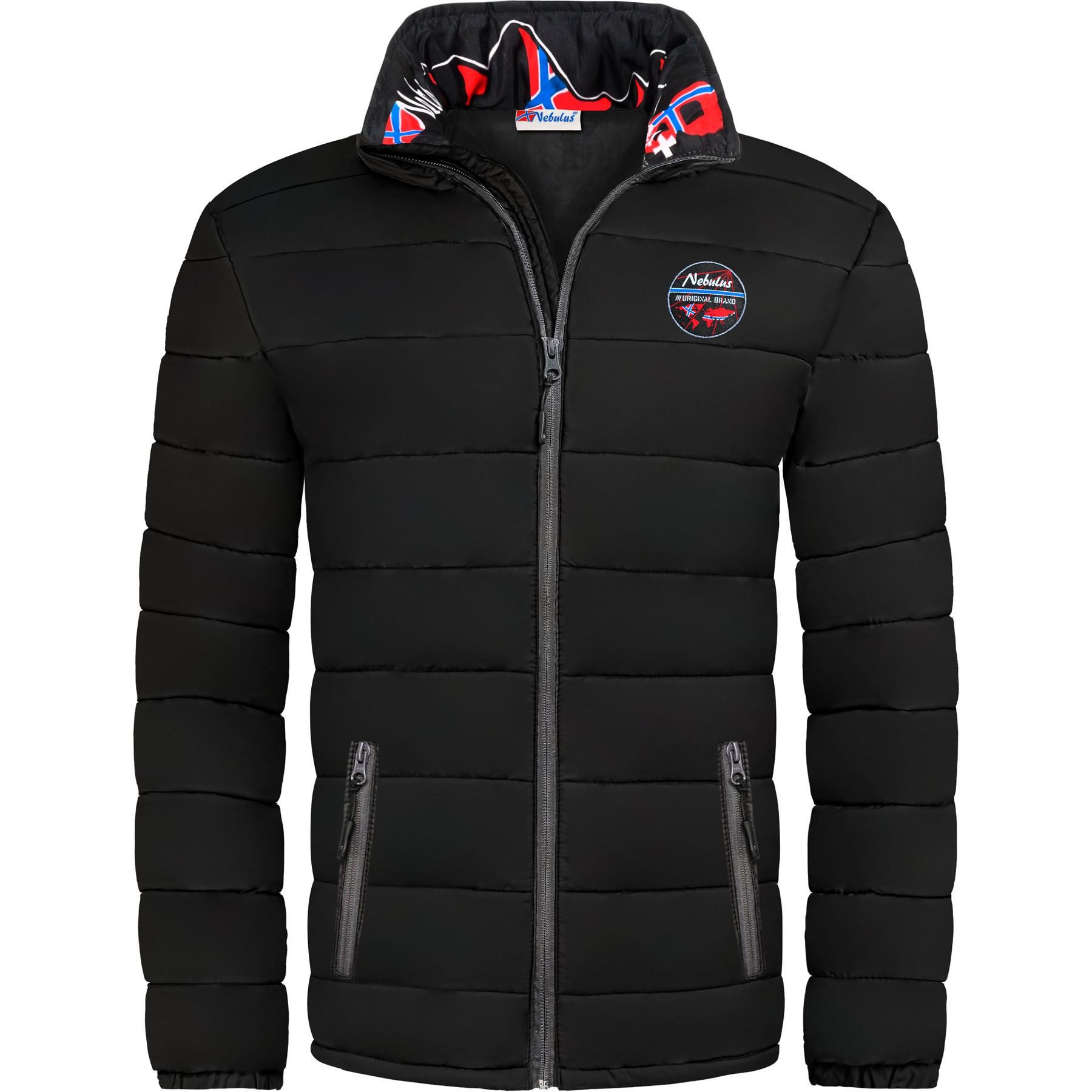 Nebulus Winterjacke TAMMES, P2178 - Herren, schwarz, S