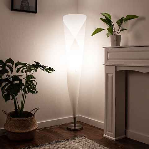 etc-shop LED Stehlampe, Leuchtmittel inklusive, Warmweiß, LED Standleuchte Standlampe Lampe Leuchte Licht Zimmer Leuchte