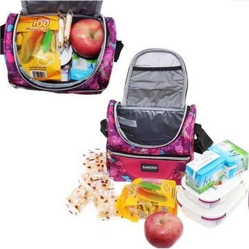 UE Stock Kindergartentasche SAMERIO Kühltasche für Mädchen Lunchtasche Lunchbox Tasche Isoliert, Stilvolle Kühltasche