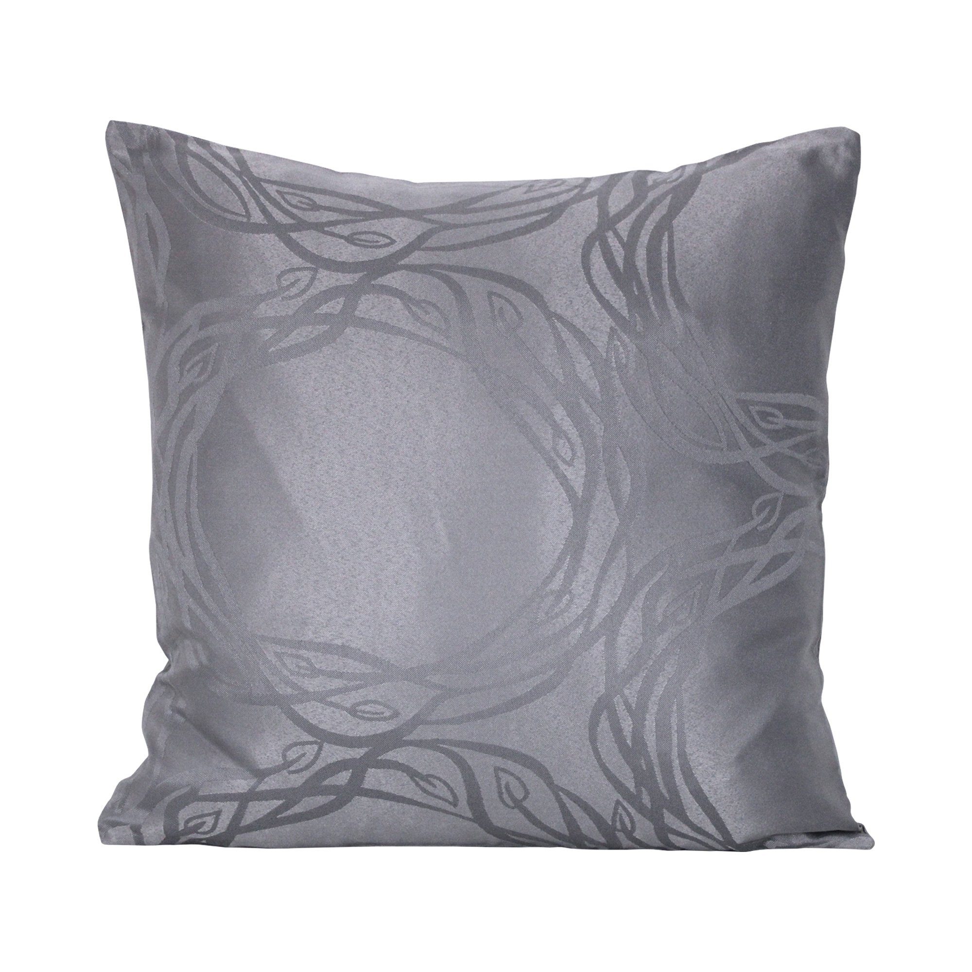Haus und Deko Kissenbezüge Kissenbezug 40x40 - 50x50 cm Damast Angelina Kissenhülle Dekokissen, (1 Stück)