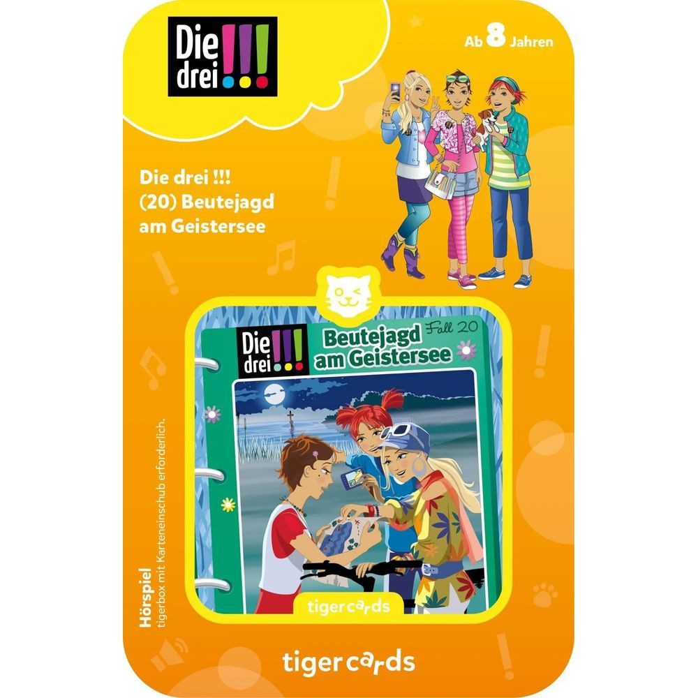 Tiger Media Deutschland GmbH Hörspiel tigercard - Die drei !!! - Folge 20: Beutejagd am Geistersee