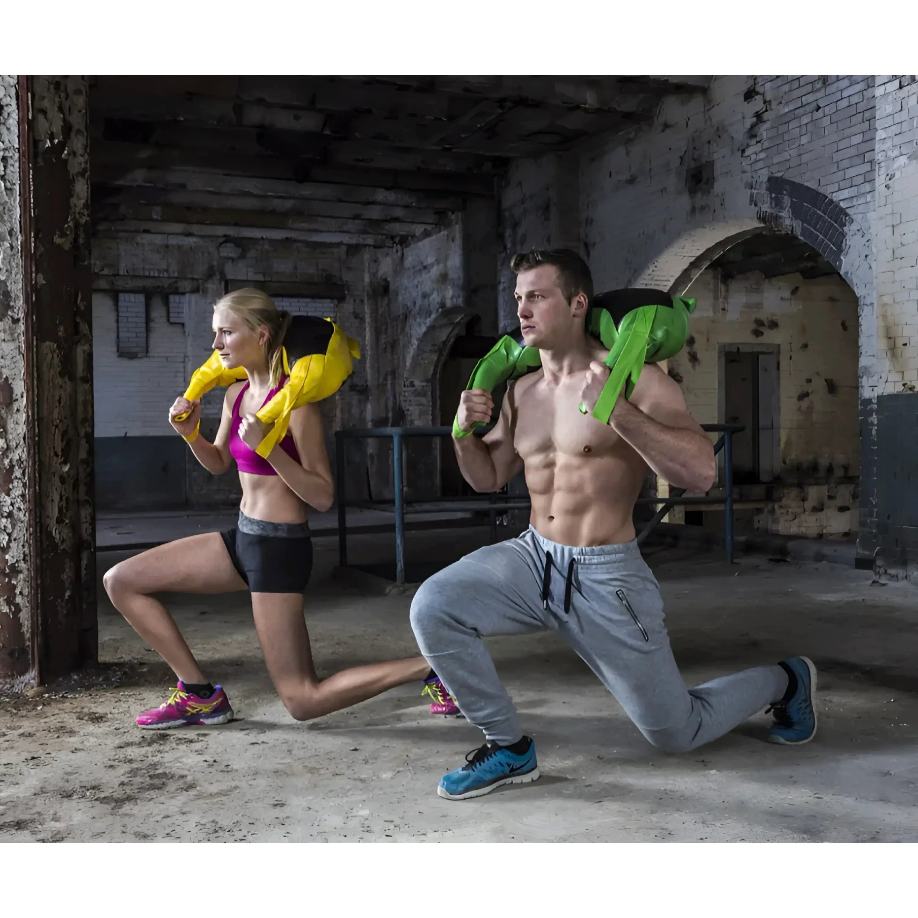 Sport-Knight® Gewichtssack Bulgarian Bag 5-20 KG, Power Bag, hochwertig, mit rutschfesten Griffen, (Füllung aus Sand und Wolle)