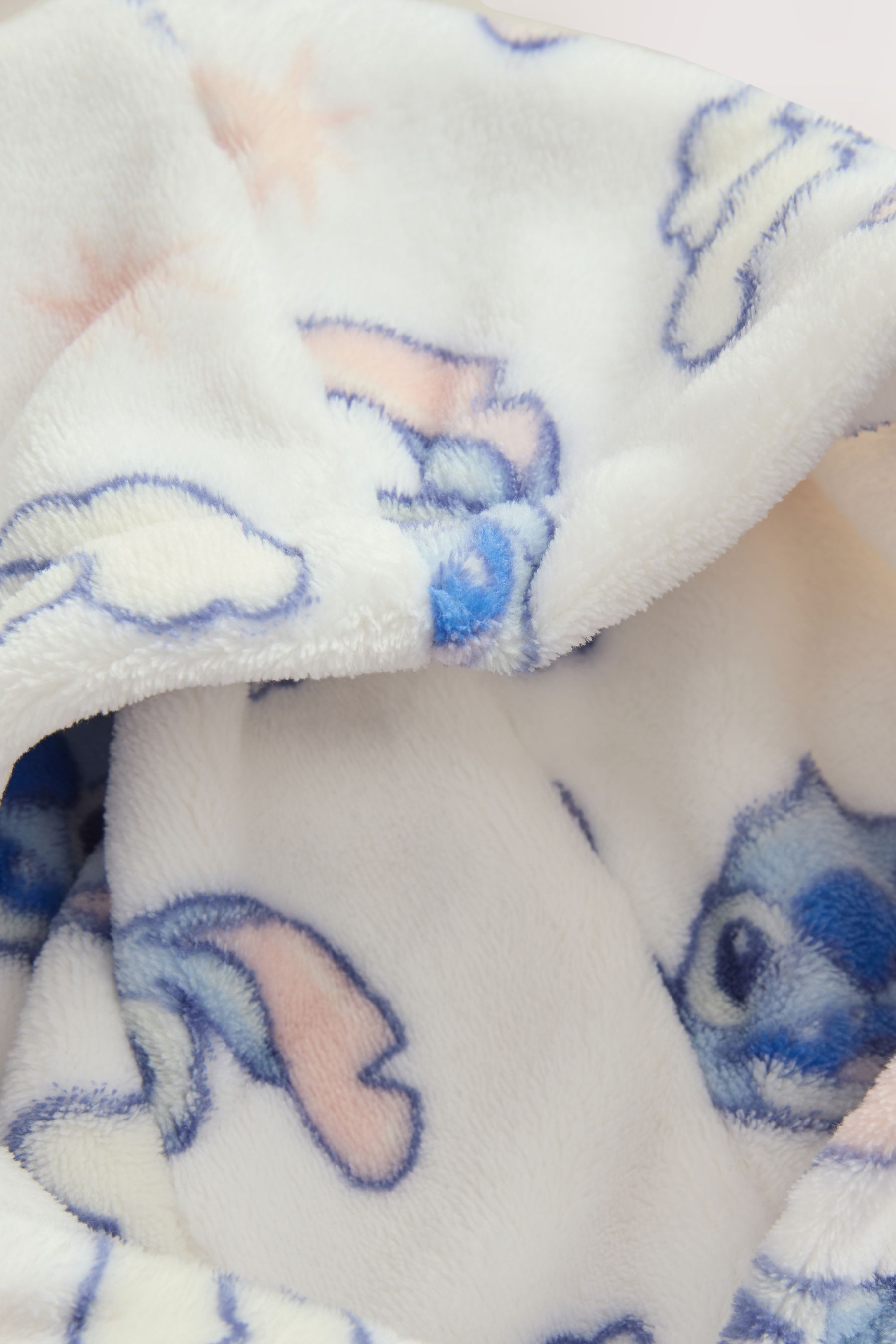 Wohndecke Verkürzte Fleece-Kapuzendecke, Lilo and Stitch, Next