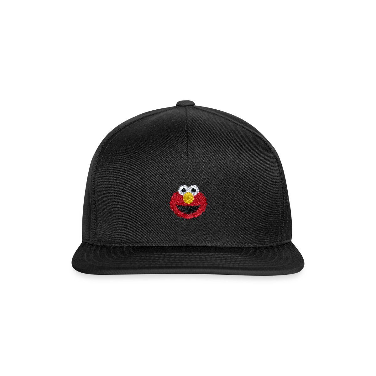 Snapback Cap Sesamstraße Elmo Gesicht Stick Snapback Cap