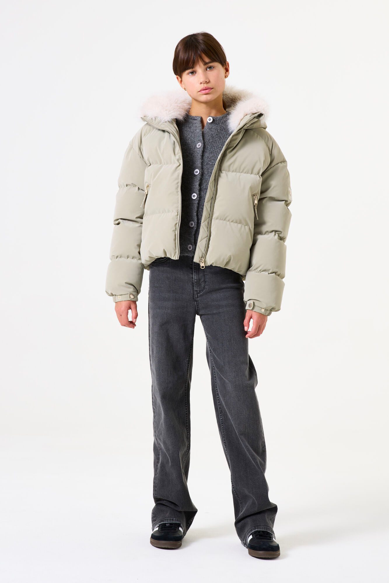Garcia Steppjacke mit Kapuze for GIRLS