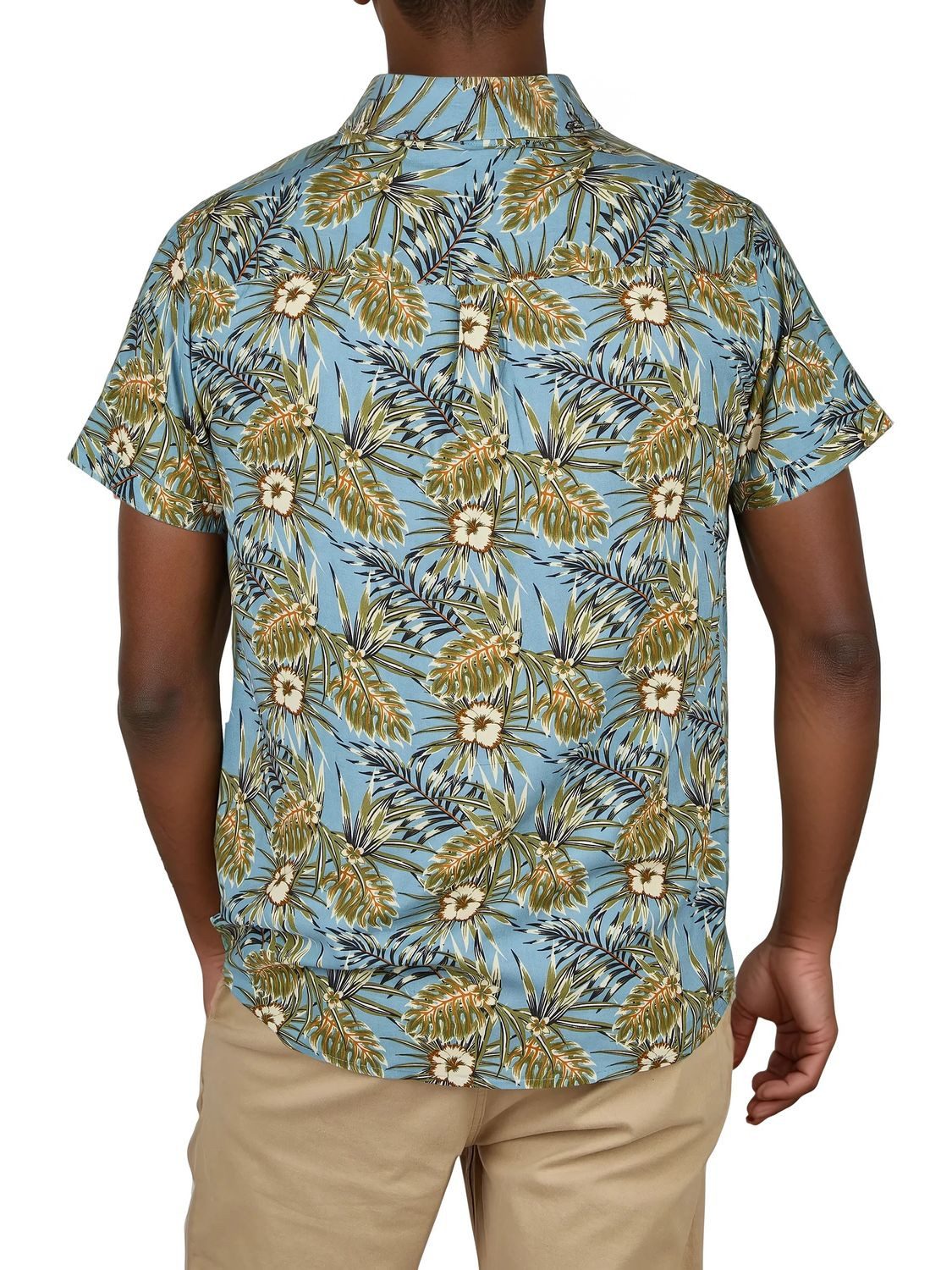 riverso Hawaiihemd Herren Sommerhemd RIVMick Regular Fit (1-tlg) – Bild 2 von 4