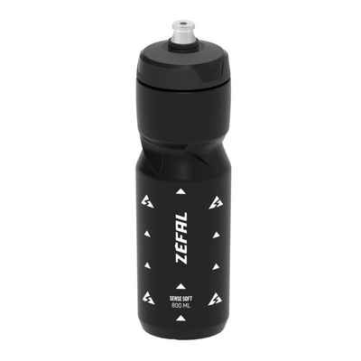 Zefal Trinkflasche Trinkflasche Sense Soft 80 800ml, schwarz, Höhe 229mm