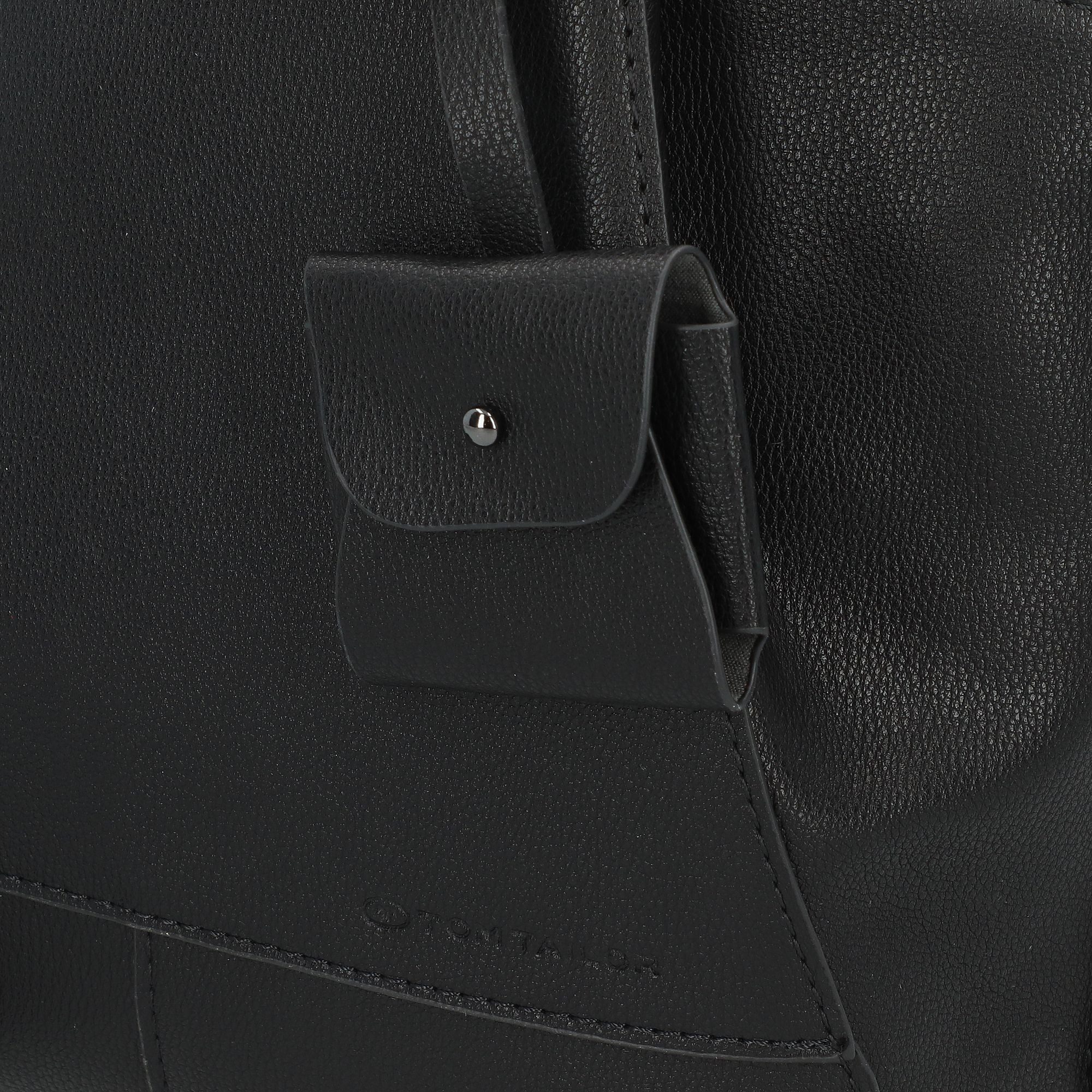TOM TAILOR Schultertasche Adrienn, Polyurethan