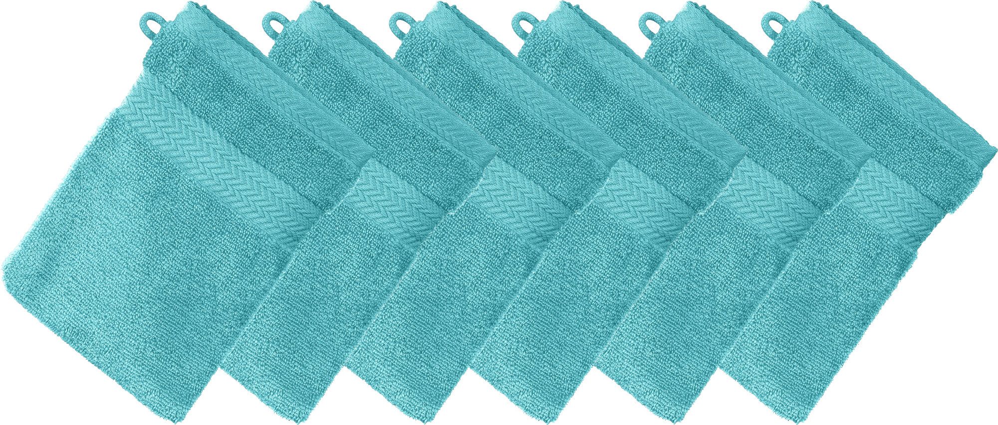 Waschhandschuh Waschhandschuh "Friedrichshafen" 6er-Pack