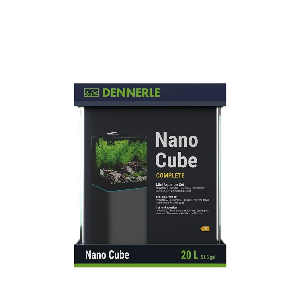 Aquarium Dennerle 3307 Nano Cube Complete, 20 Liter - Mini Aquarium Komplettset