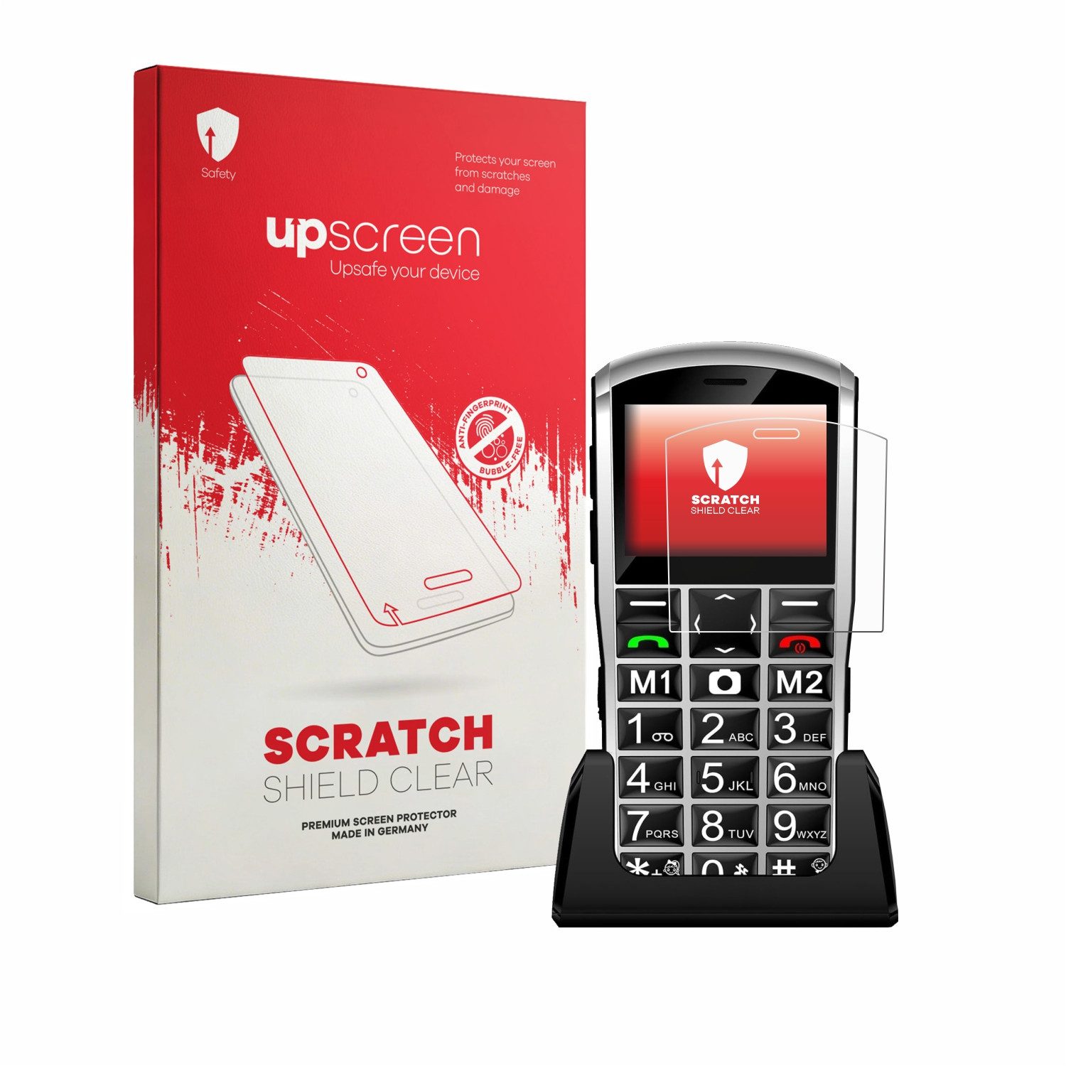 upscreen Displayschutzfolie Schutzfolie für Artfone A400 Pro 4G, Displayschutz Schutz Folie Klar Transparent