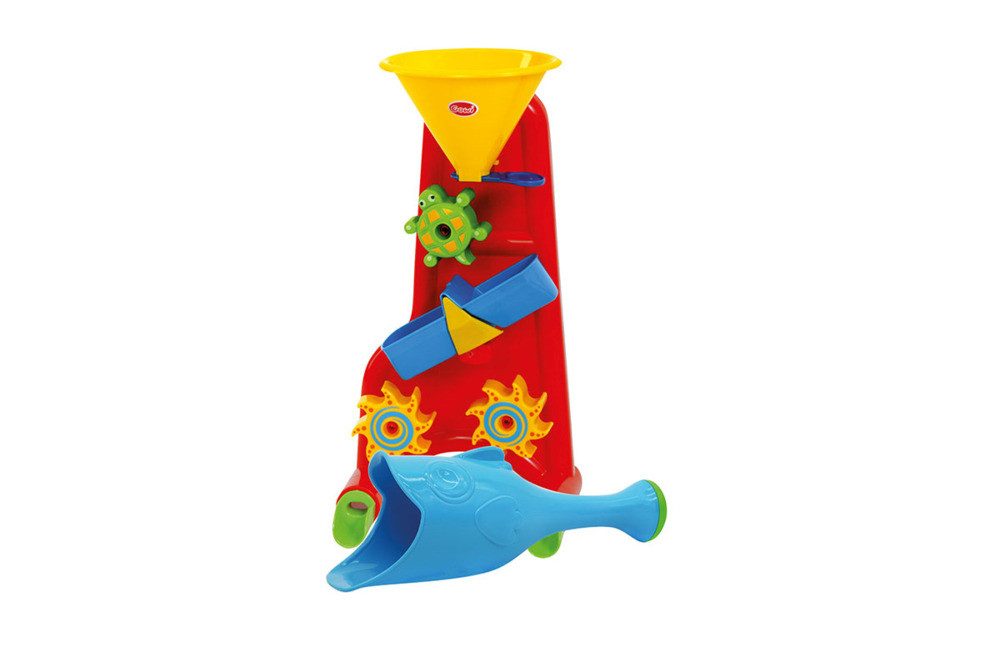 GOWI Badespielzeug Jubiläumsset Wassermühle-Fischaufel