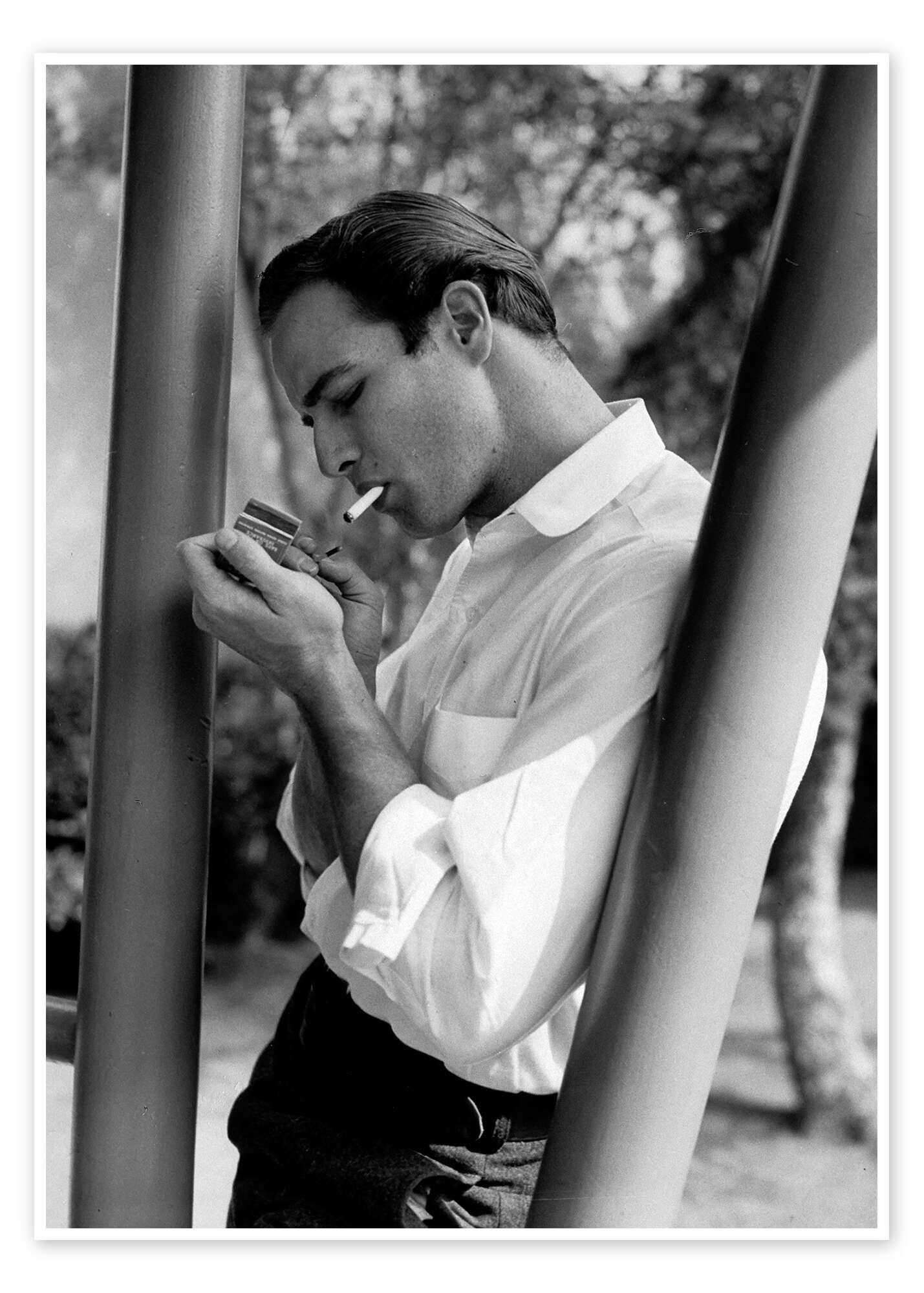 Posterlounge Wandbild Marlon Brando, Bridgeman Images, erhältlich als Poster, Leinwandbild, Wandsticker oder Acrylglasbild