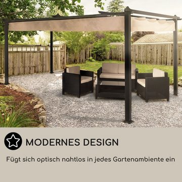 blumfeldt Pavillon Pantheon 3x4, (Packung, Set), Terrassenüberdachung Grillpavillon Gartenpavillon Sonnenschutz