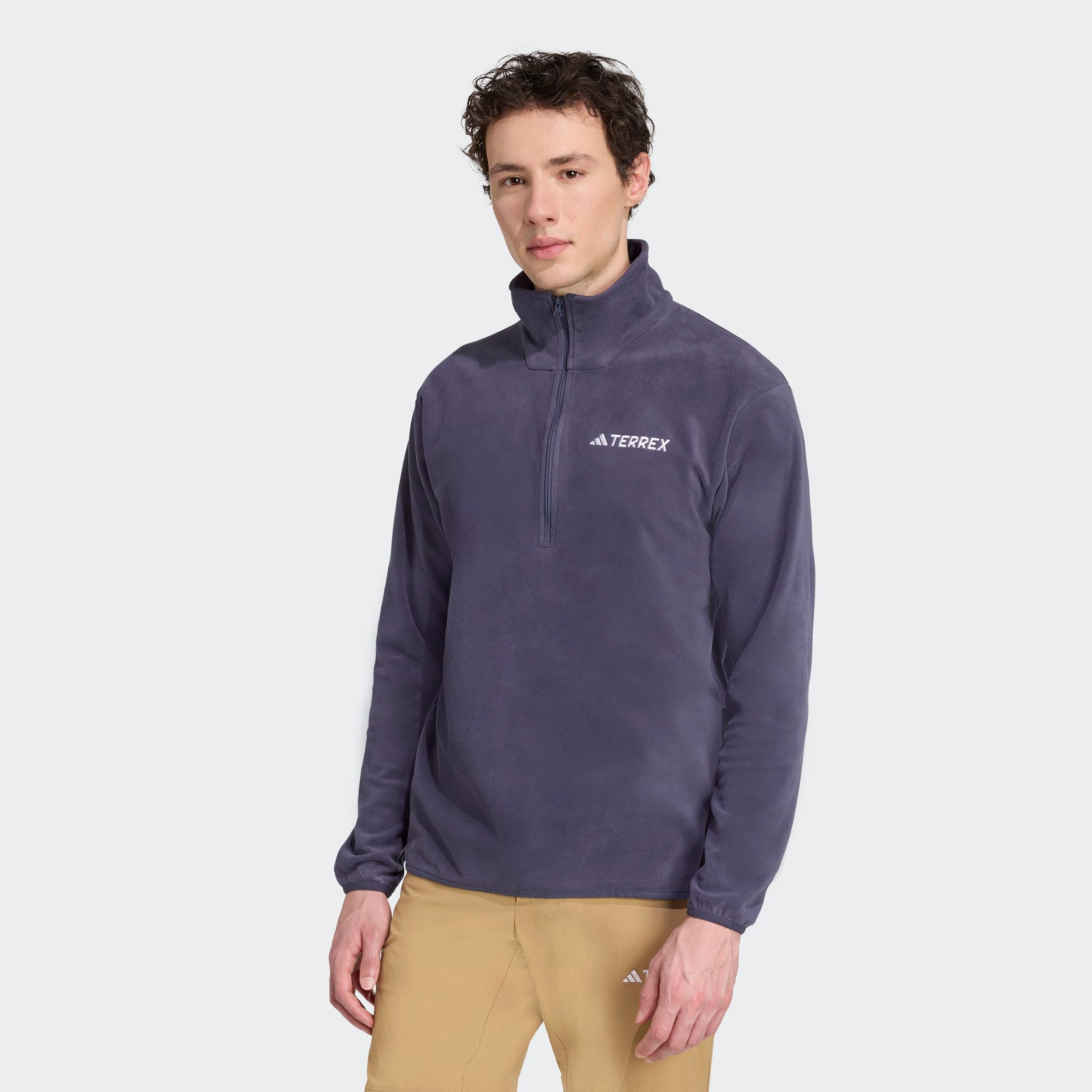 adidas TERREX Fleecepullover MULTI ESSENTIALS 1/2 ZIP FLEECEOBERTEIL günstig online kaufen
