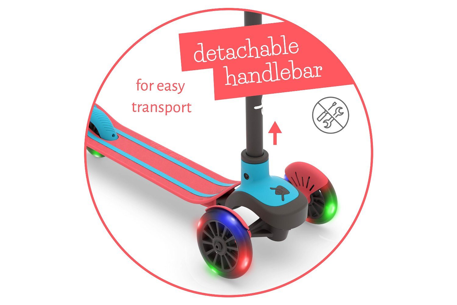 Chillafish Dreirad Scotti Glow