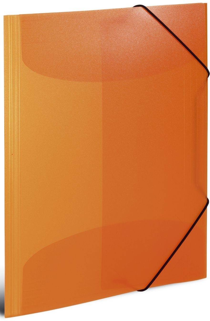 Organisationsmappe Herma 19503 19503 Gummizugmappe - A4, PP transluzent, orange