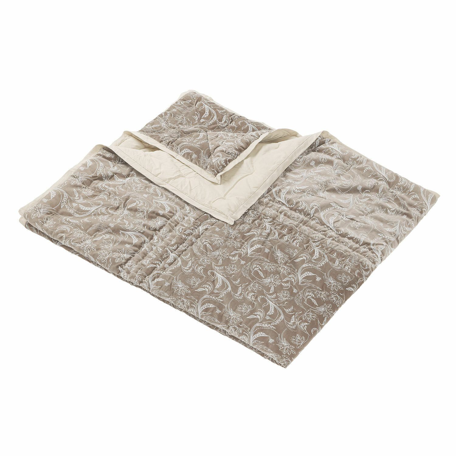 Mirabeau Tagesdecke Quilt Olicianne taupe günstig online kaufen