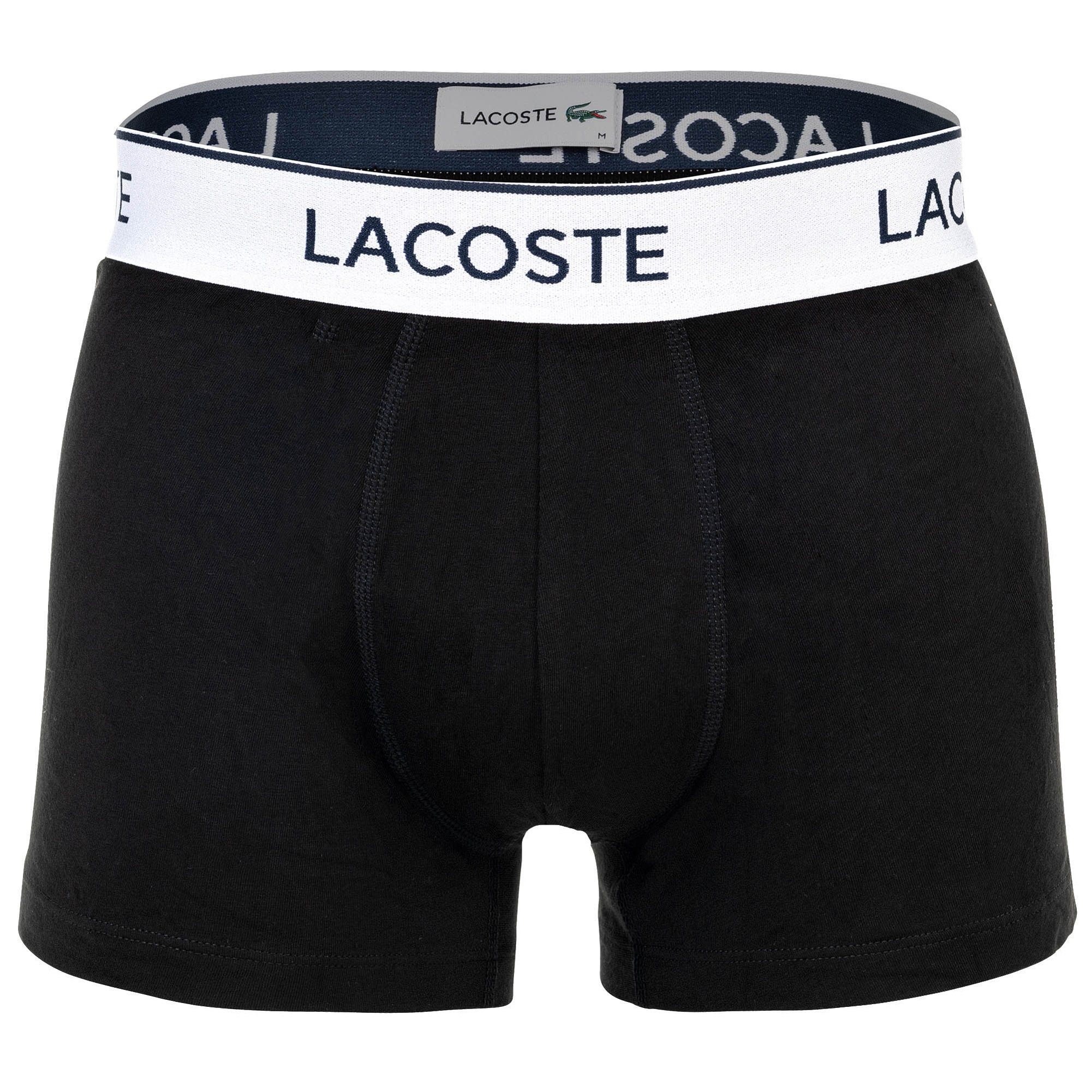 Lacoste Boxer Herren Boxershort 3er Pack Baumwolle (Packung, 3er Pack)