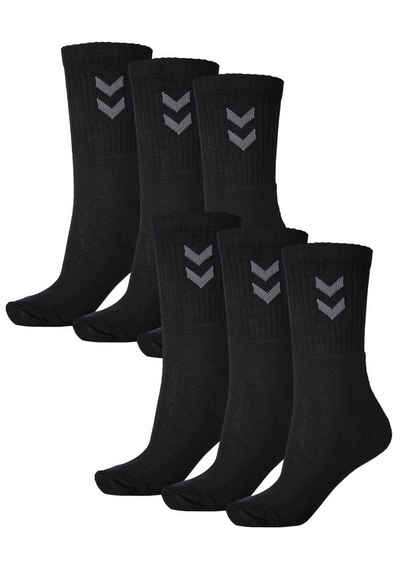 hummel Sportsocken hummel Шкарпетки 6-er Set Sport Freizeit Basic Шкарпетки mit Logo (6-Paar)