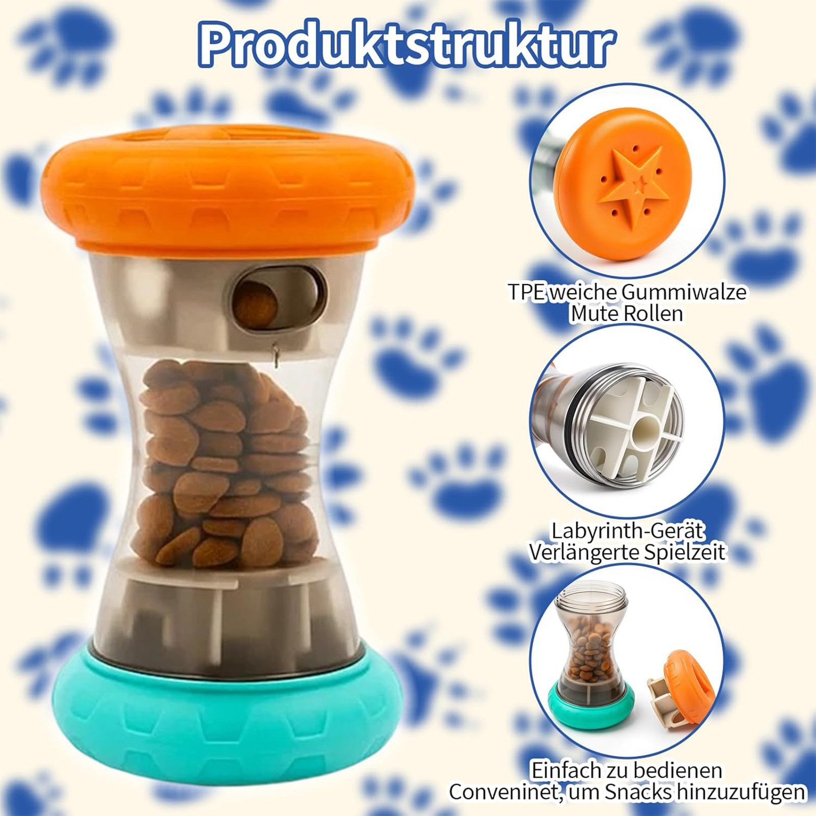 REDOM Tier-Intelligenzspielzeug Hunde Trainingsspielzeug Leckerli-Spielzeug günstig online kaufen