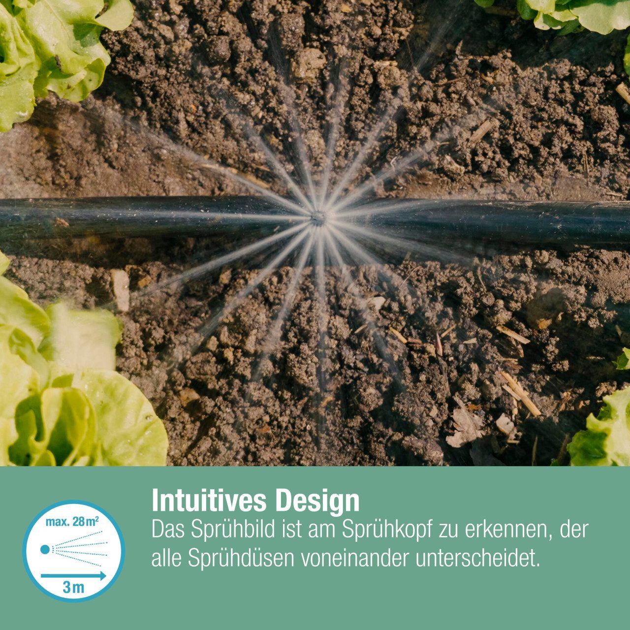GARDENA Sprühdüse Gardena Sprühdüse, 360°