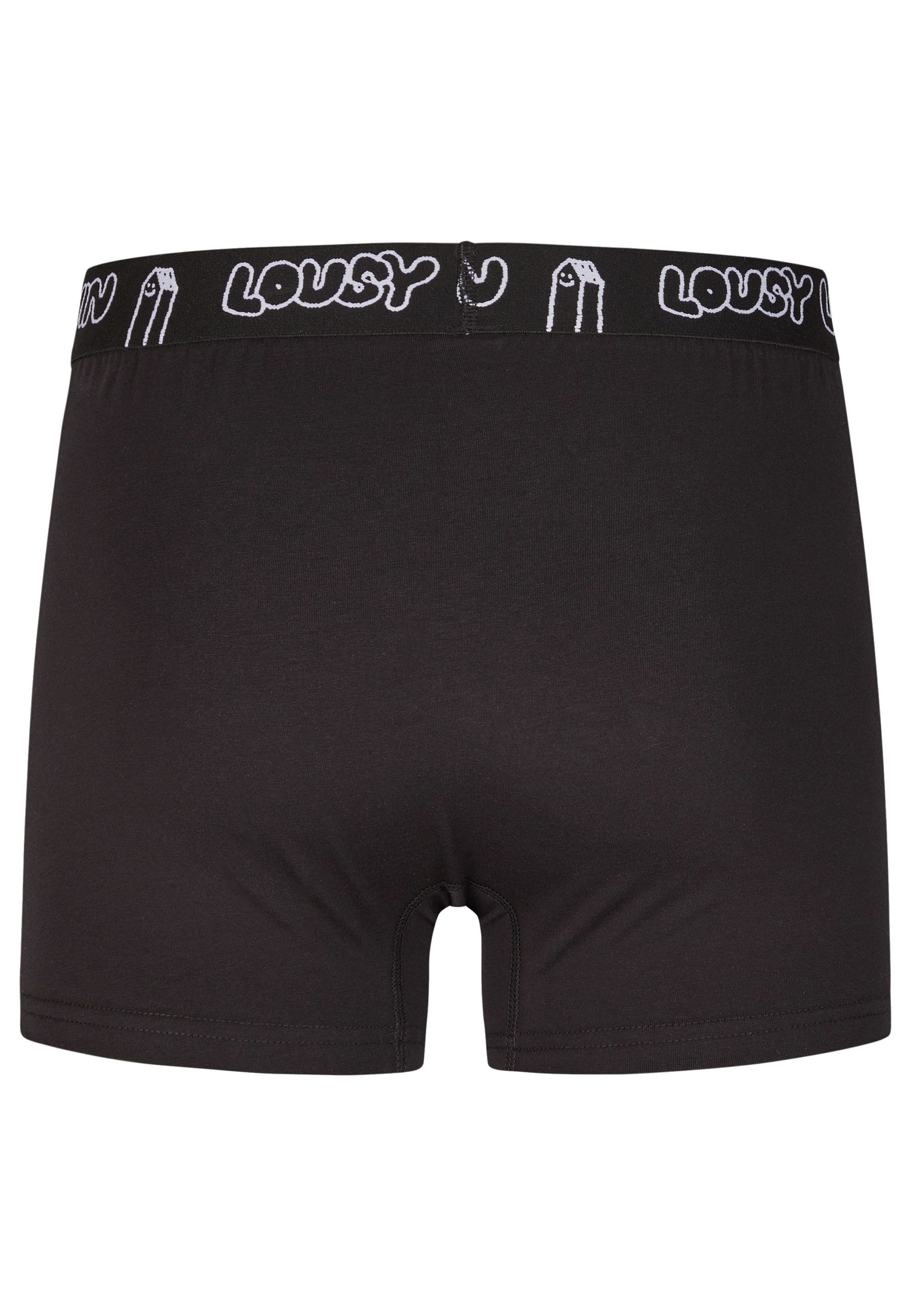 Lousy Livin Boxershorts 2Pack Boxershorts Trunks 2er-Pack mit lockerem Schnitt