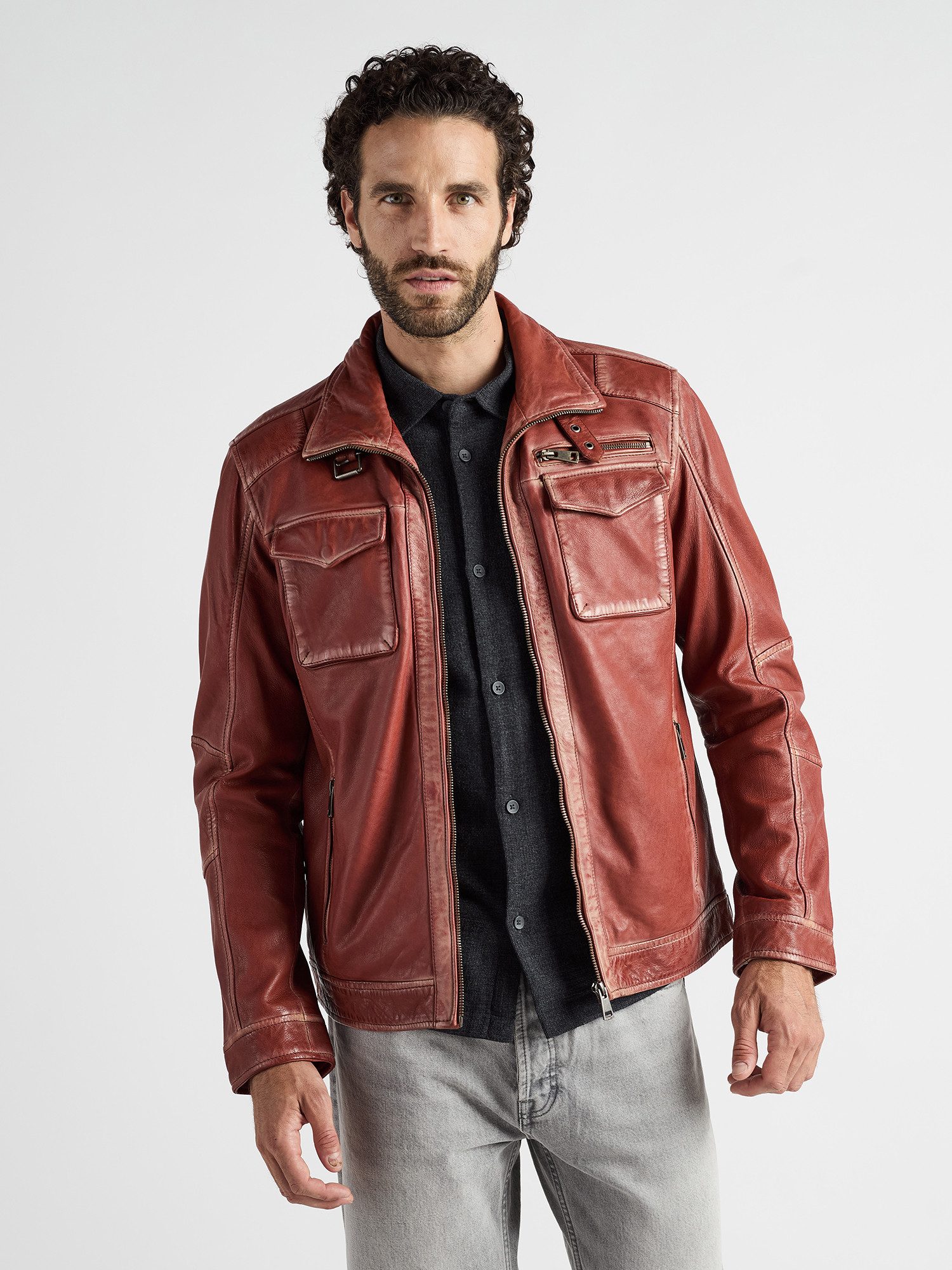 Bikerjacke 31020345