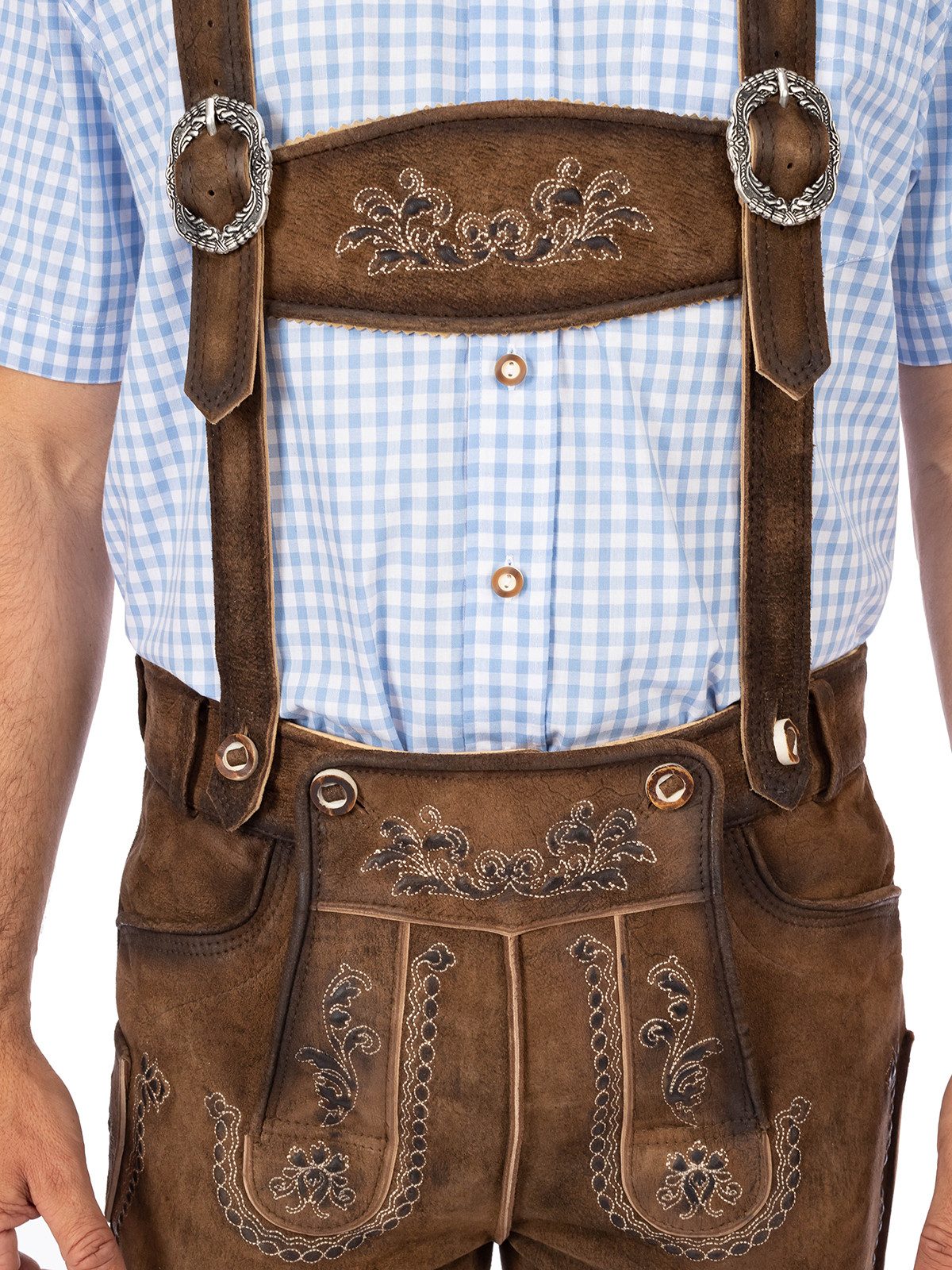 Gwandler Trachtenlederhose LUDWIG-gespeckt günstig online kaufen