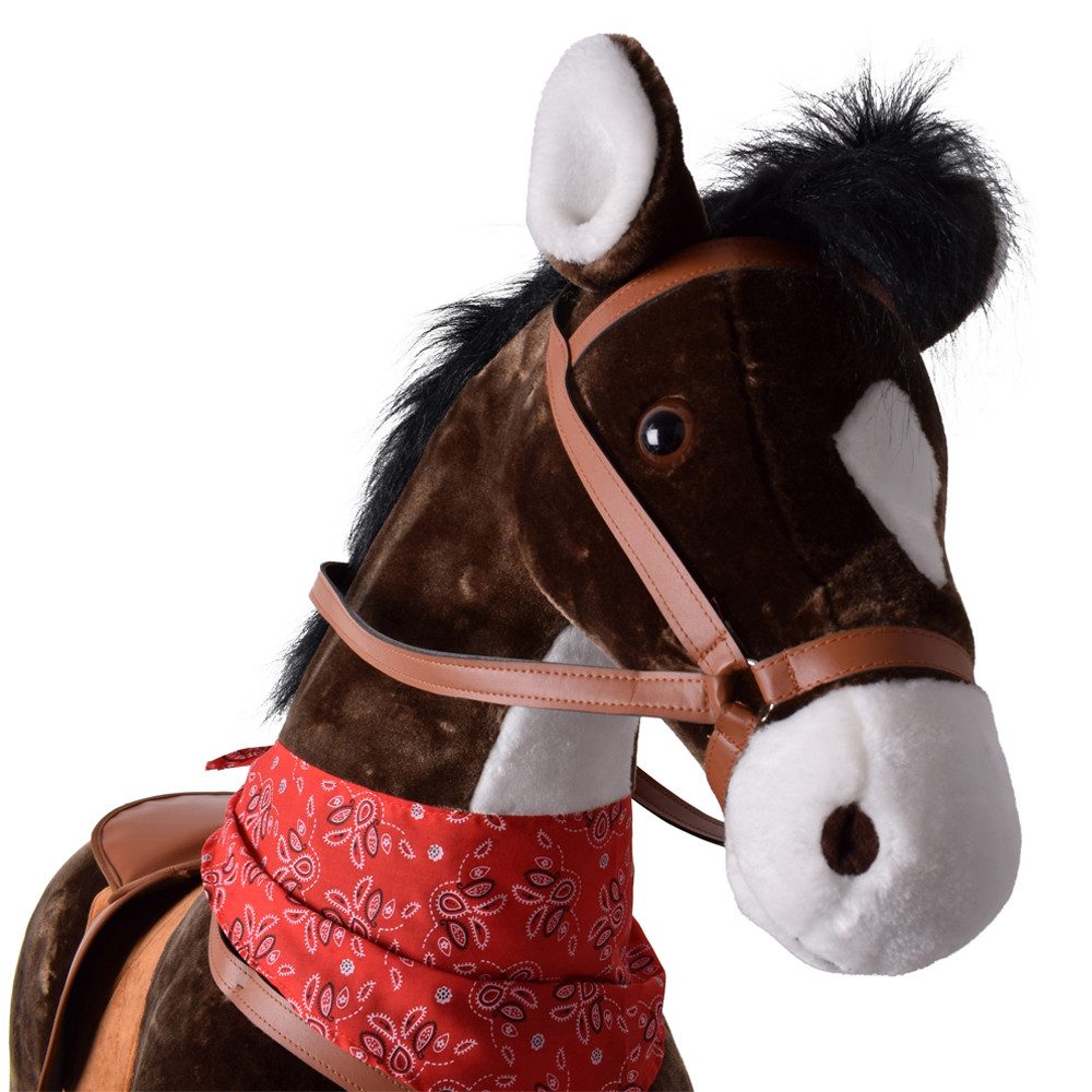 TE-Trend Reitpferd Pferde Spielzeug Schaukelpferd Pferd günstig online kaufen