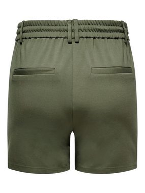 ONLY CARMAKOMA Shorts Kurze Stoff Hose Stretch Bermuda Shorts in Übergröße CARGOLDTRASH 4888 in Grün