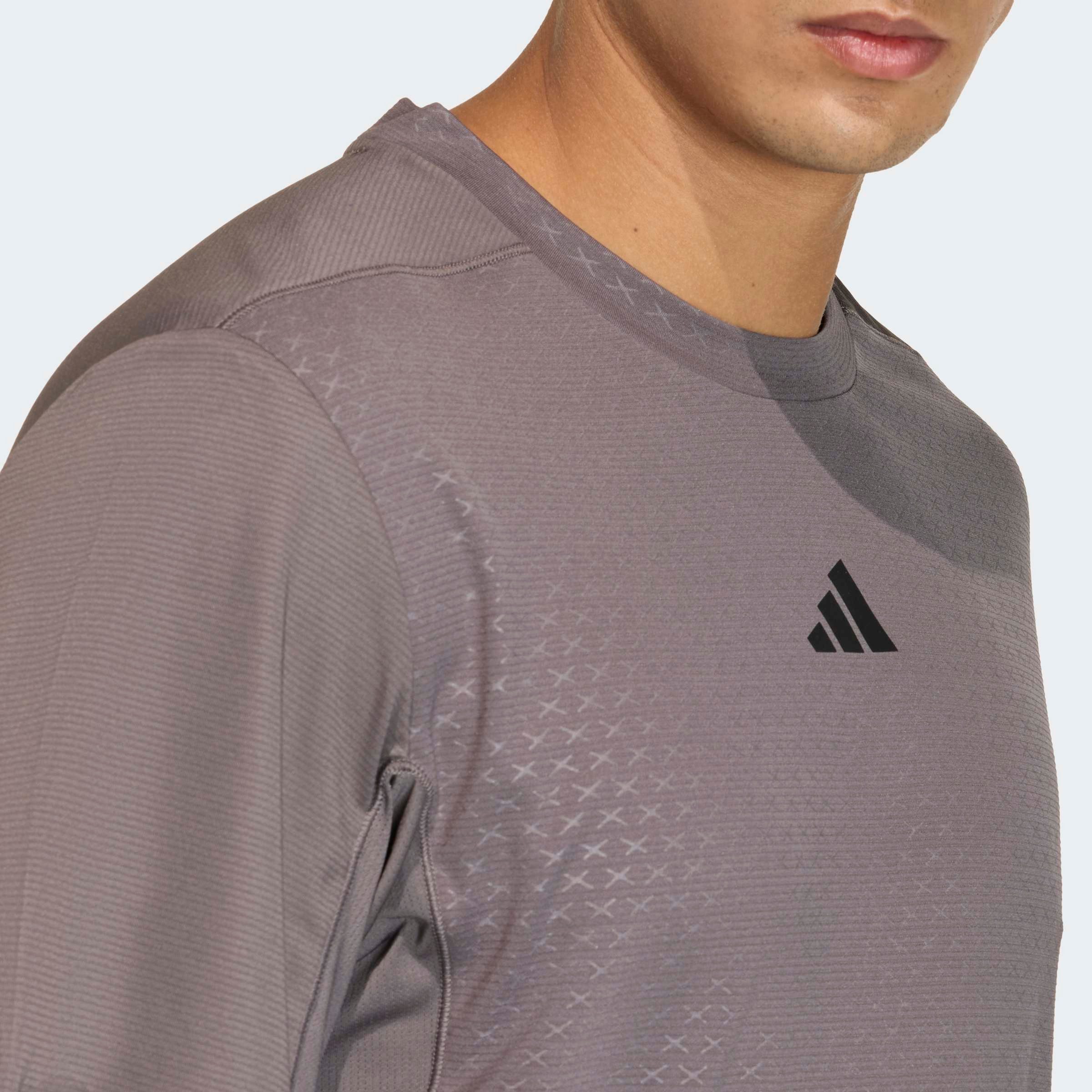 adidas Performance T-Shirt D4T PRIMELIFT 3-STREIFEN mit Rundhalsausschnitt, ohne Verschluss, normale Länge