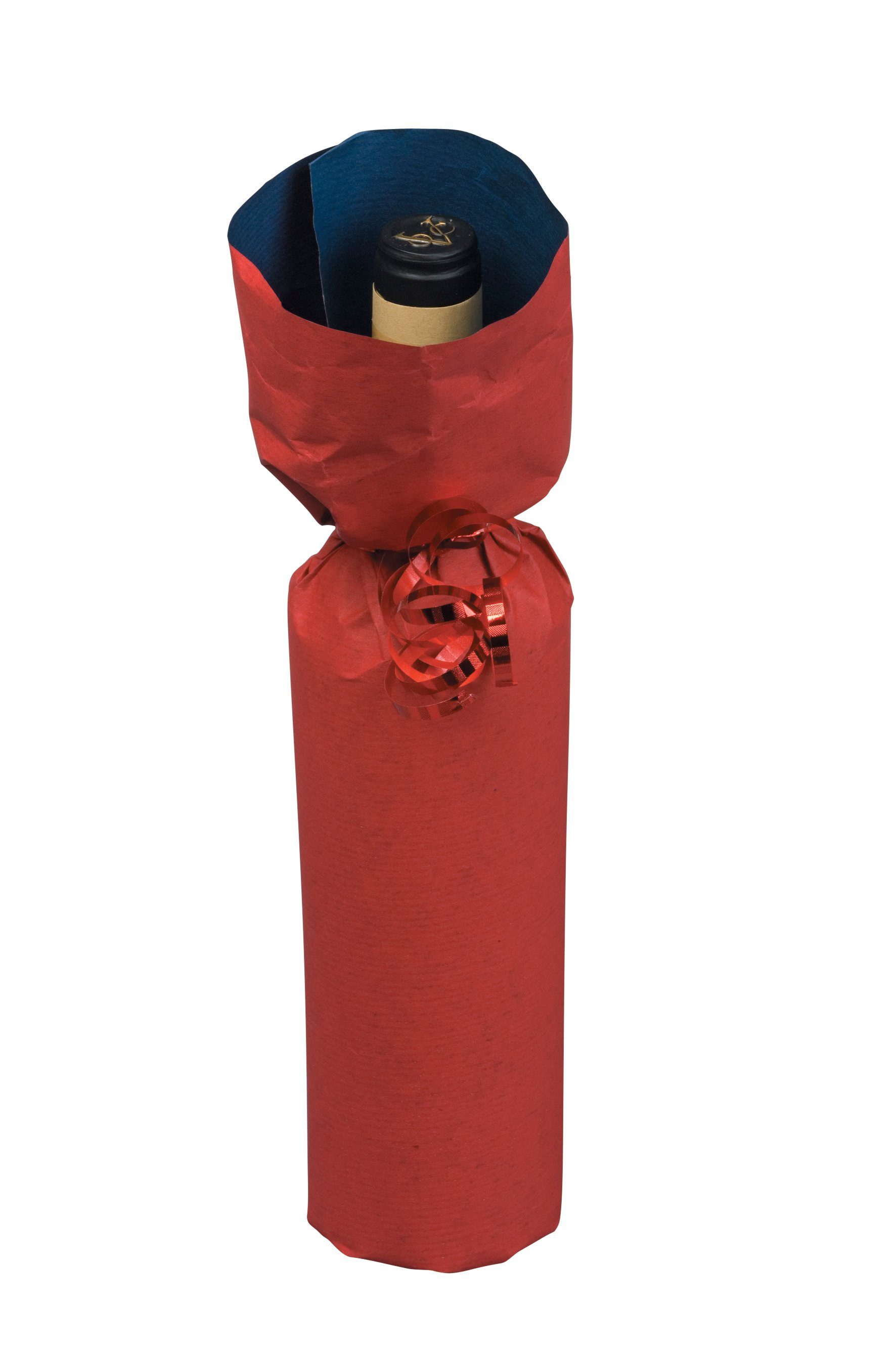 0,75 m, 4 rot/blau, BI-COLOUR, (1St), Geschenkpapier Packpapier Rolle NIPS x