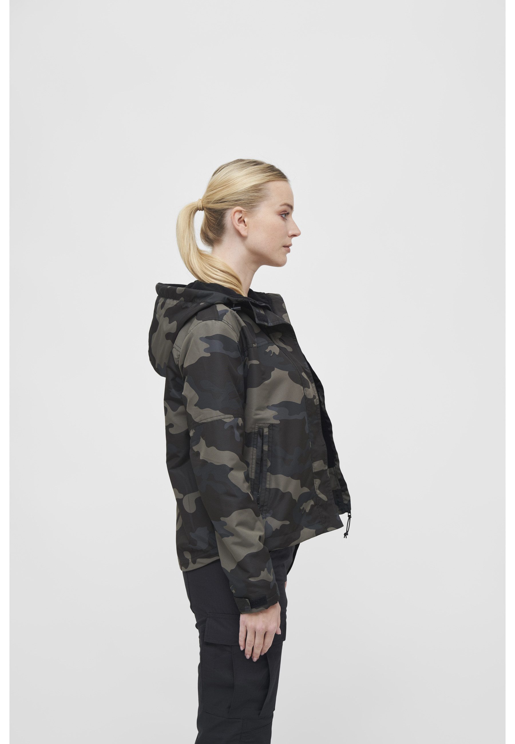 Brandit Langmantel Brandit Damen Ladies Windbreaker Frontzip