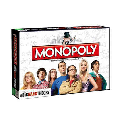 Winning Moves Spiel, Brettspiel Monopoly The Big Bang Theory