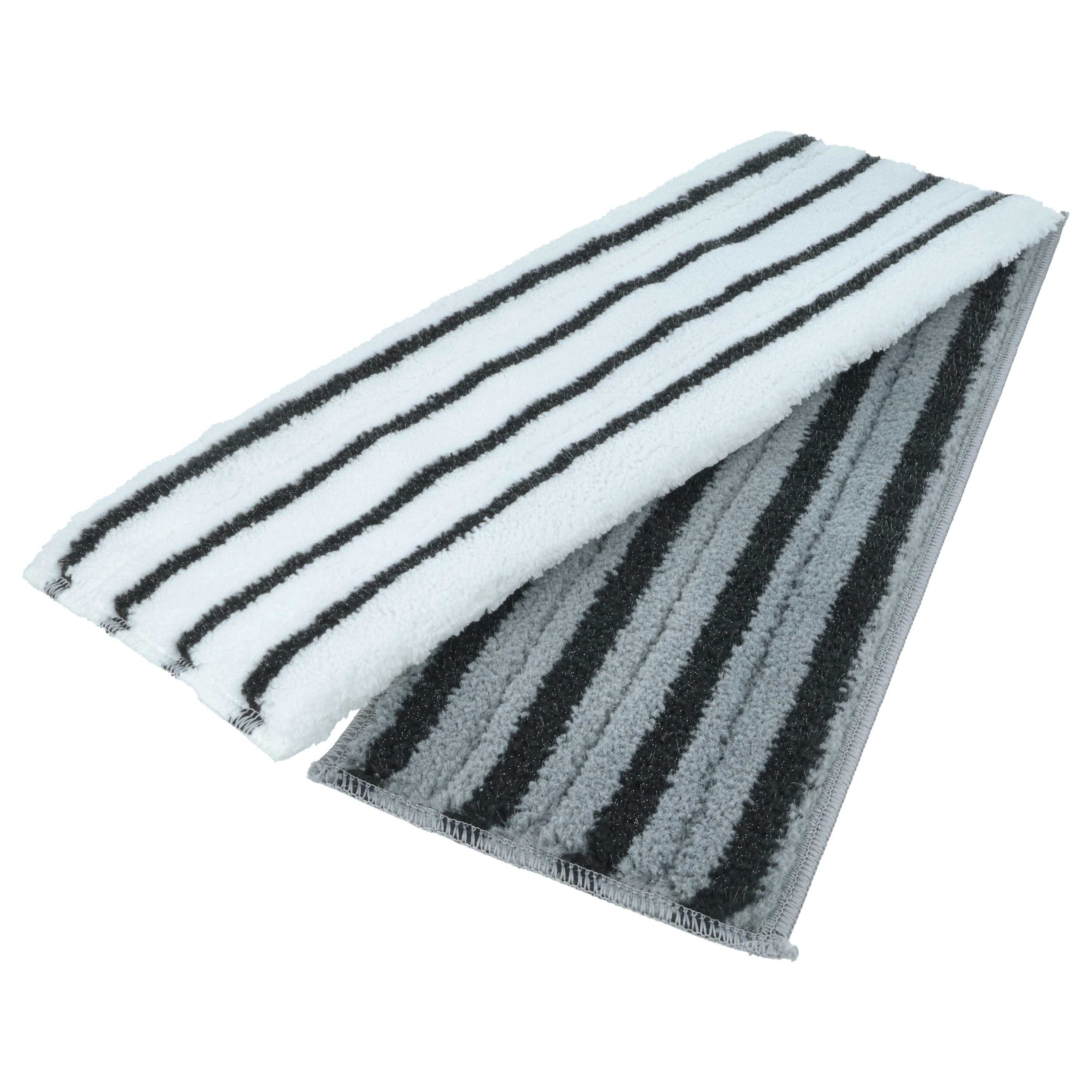 vhbw Ersatz für Kärcher 2.863-342.0 für Dampfreiniger Wischbezug (Mikrofaser, 12x34.5 cm, Ersatzbezug zur Befestigung an Ihrem Dampfreiniger, Wiederverwendbar) von VHBW