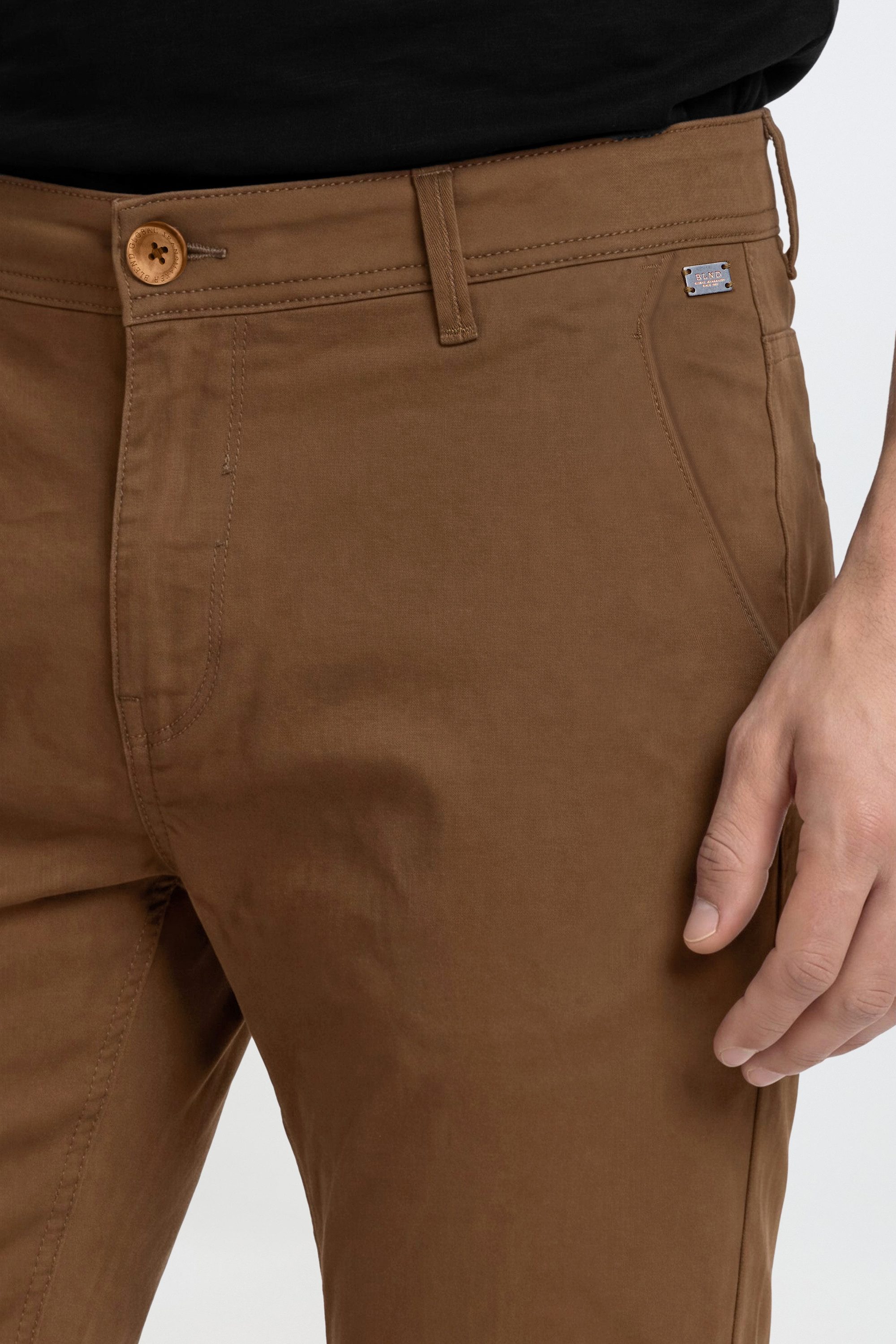 Blend Chinohose BHNatan Stoffhose mit normalem Bund und schmalem Beinen - Slim Fit – Bild 5 von 5