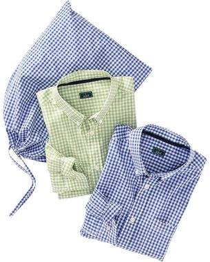 Luis Steindl Trachtenhemd »Doppelpack Karohemden«