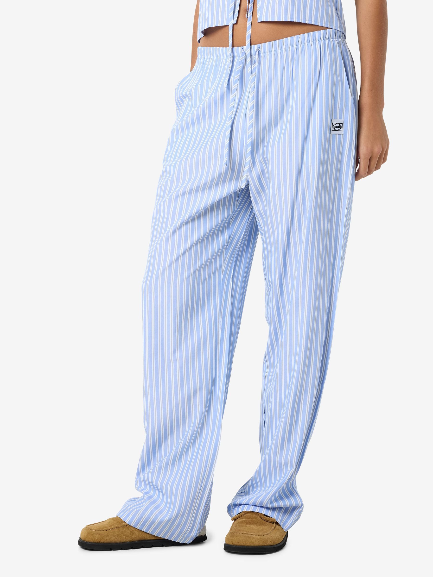 Noisy may Stoffhose Gestreift Freizeithose mit günstig online kaufen